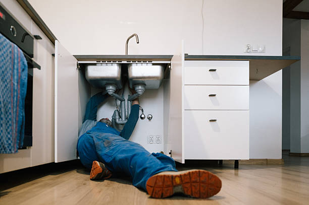 Professional Leak Detection technician working in South Dennis, MA